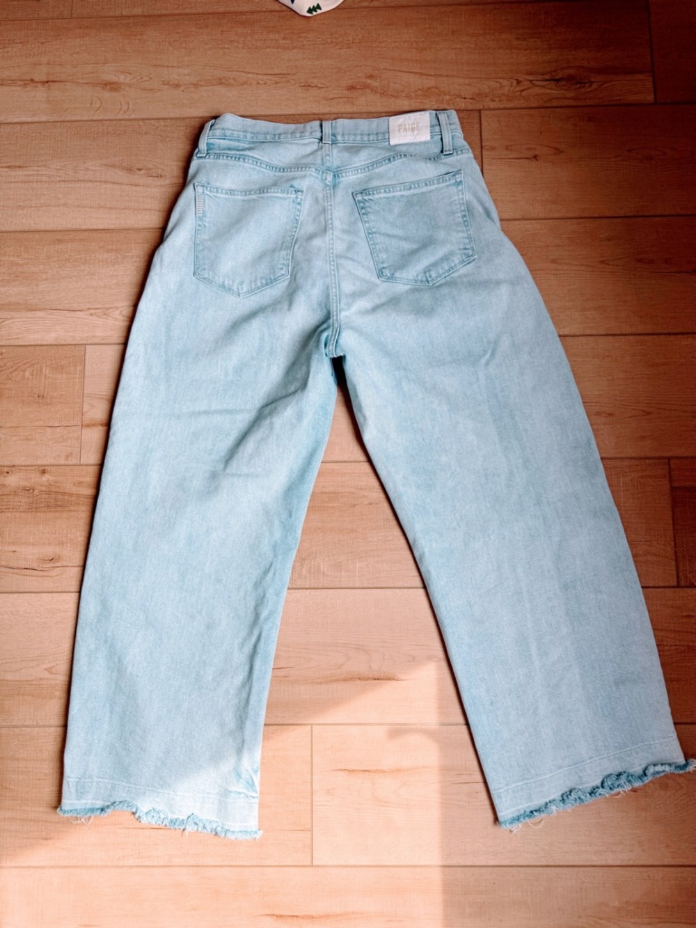 PAIGE Arellia Ankle Barrel w Undone Hem in Fernanda